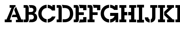 Pack'In font preview